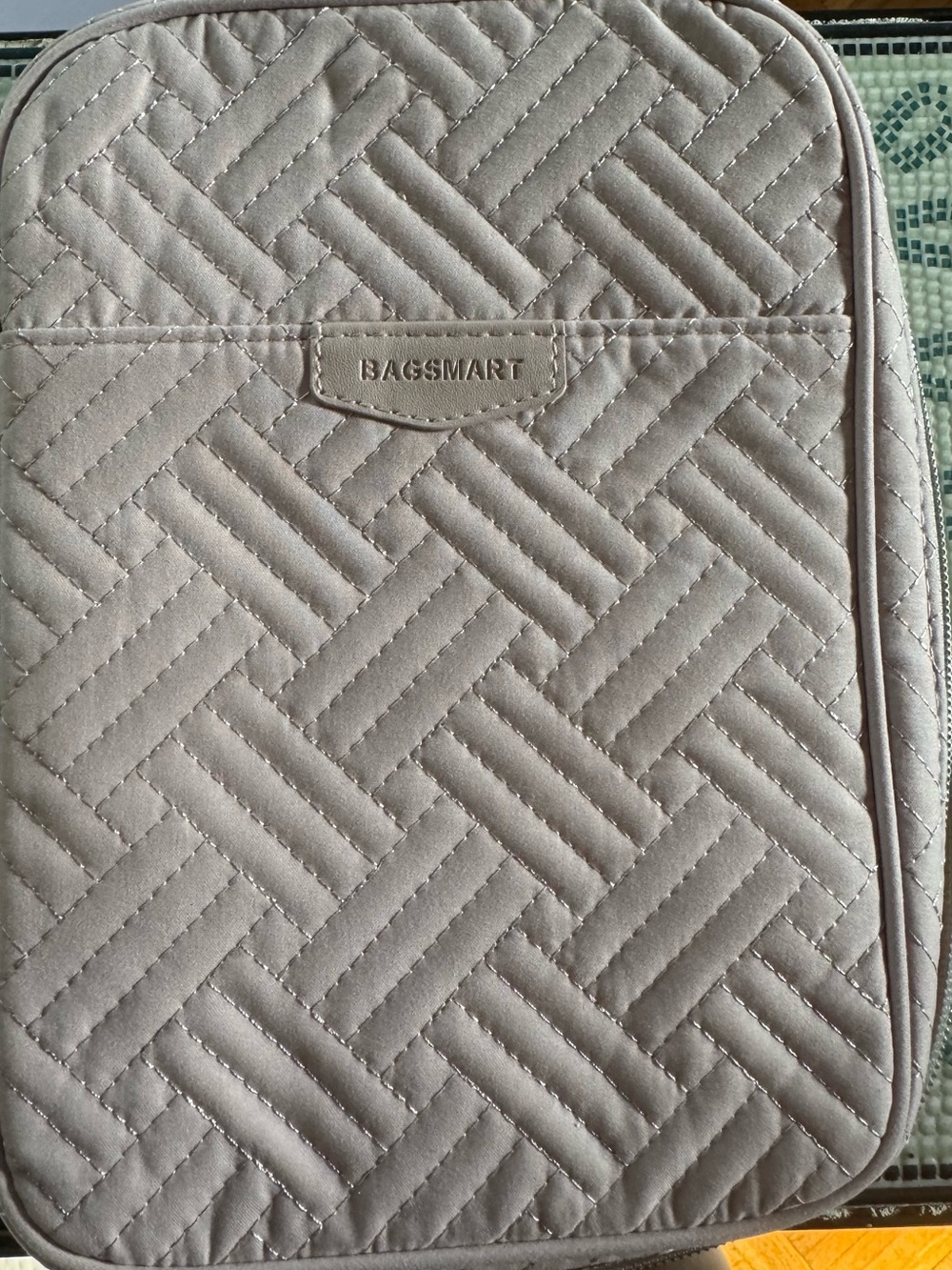 BAGSMART Quilted Travel Jewelry & Planner Organizer